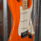 G&L USA Legacy Clear Orange Maple Satin Neck Guitar & Case #5304