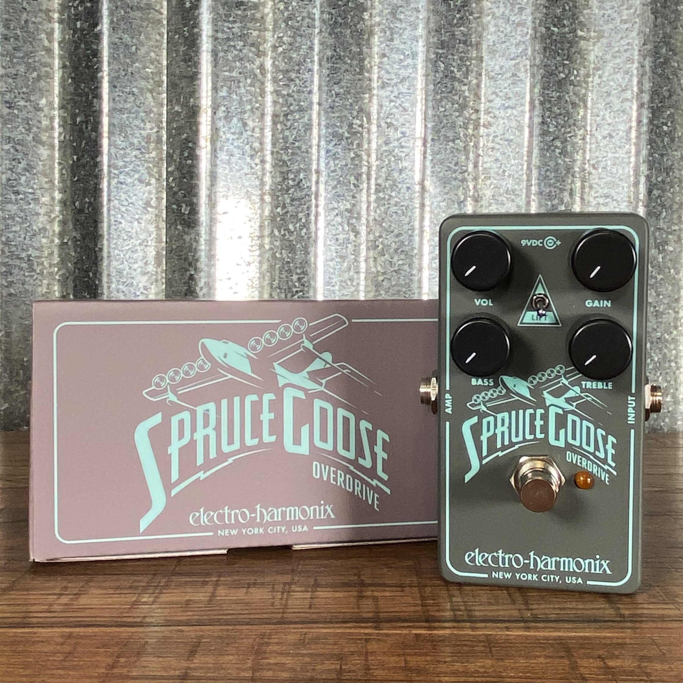 Electro-Harmonix EHX Spruce Goose Overdrive Guitar Effect Pedal