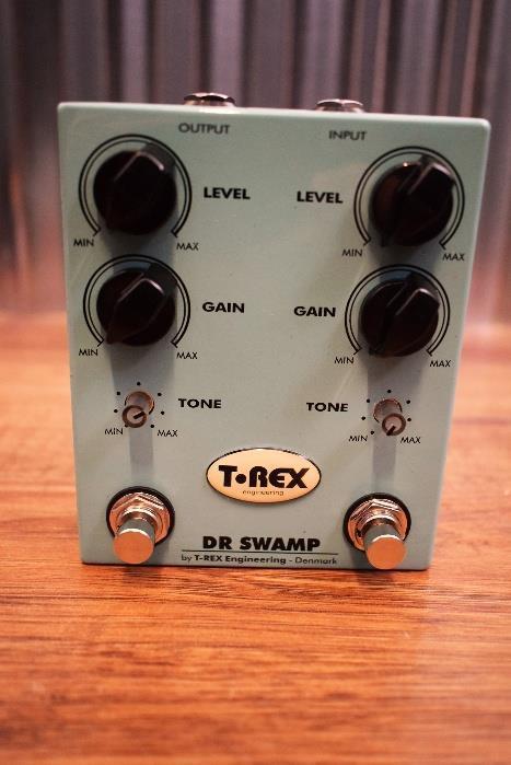 T-Rex Effects DR Swamp Twin Distortion Guitar Effect Pedal #4638