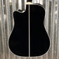 Takamine EF381SC12 Cutaway 12 String Acoustic Electric Guitar Black & Case Japan #0426