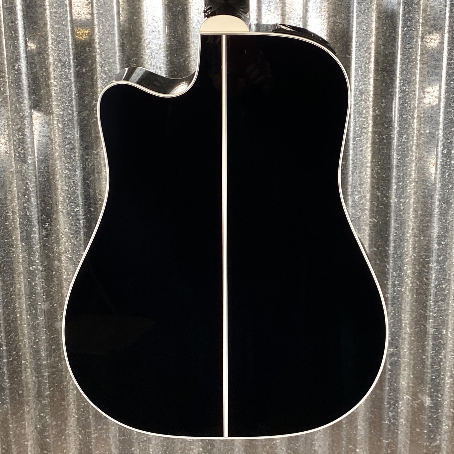 Takamine EF381SC12 Cutaway 12 String Acoustic Electric Guitar Black & Case Japan #0426