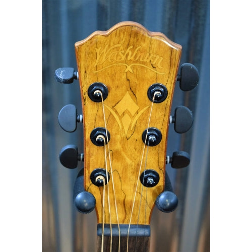 Washburn WLG66SCE Woodline Series Grand Auditorium Acoustic Electric Guitar #0358