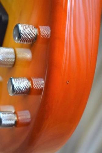 G&L Tribute M-2500 5 String Electric  Bass Honeyburst M2500 #114