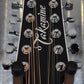 Takamine EF381SC-12 String Black Acoustic Electric Guitar & Case #0218