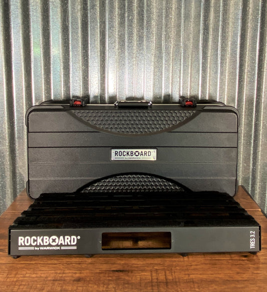 Warwick Rockboard Tres 3.2 A Guitar Effect Pedalboard & ABS Hard Case Demo