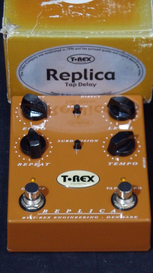 T-Rex Replica Delay Electrc Guitar Effects FX Pedal TRex #3