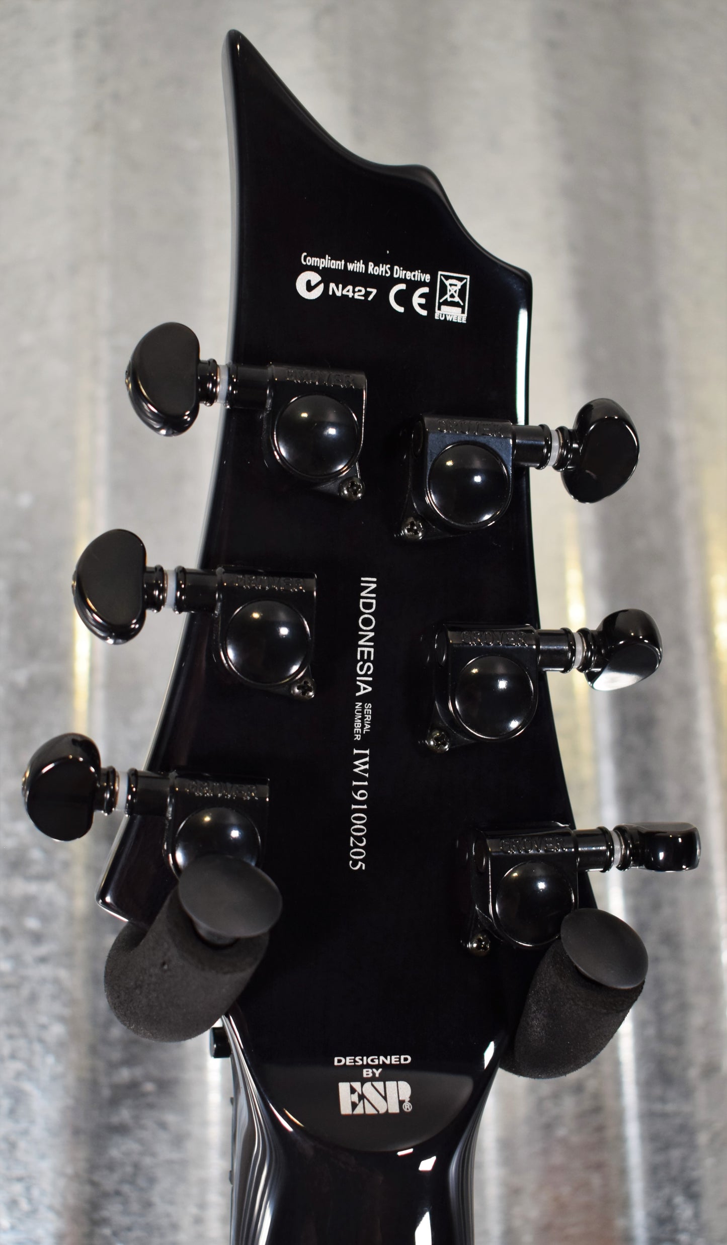 ESP LTD H-1001FR Black Natural Burst Seymour Duncan Guitar H1001FRBPBLKNB #0205 Demo