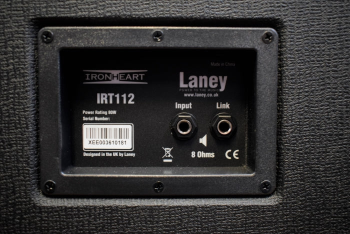 Laney IRT112 Ironheart 1x12 80 Watts Guitar Amplifier Speaker Cabinet Demo