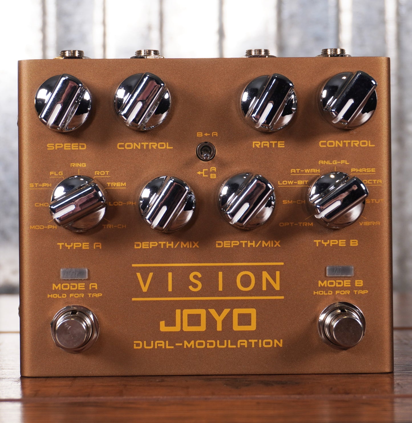 dual modulation pedal JOYO R-09 Vision Modulation Guitar Effect Pedal – Specialty Traders