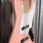 G&L USA JB-5 5 String Jazz Bass Shell Pink & Case 2020 JB5 #9111