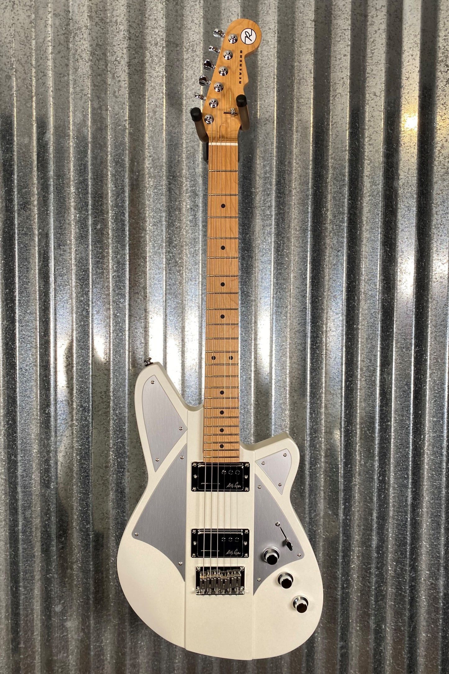 Reverend Billy Corgan Signature Pearl White Guitar #1946 B Stock