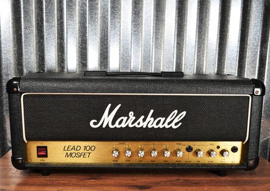 Marshall Amplification Lead 100 Mosfet 3210 100 Watt 2 Channel Solid State Guitar Amplifier Head Used