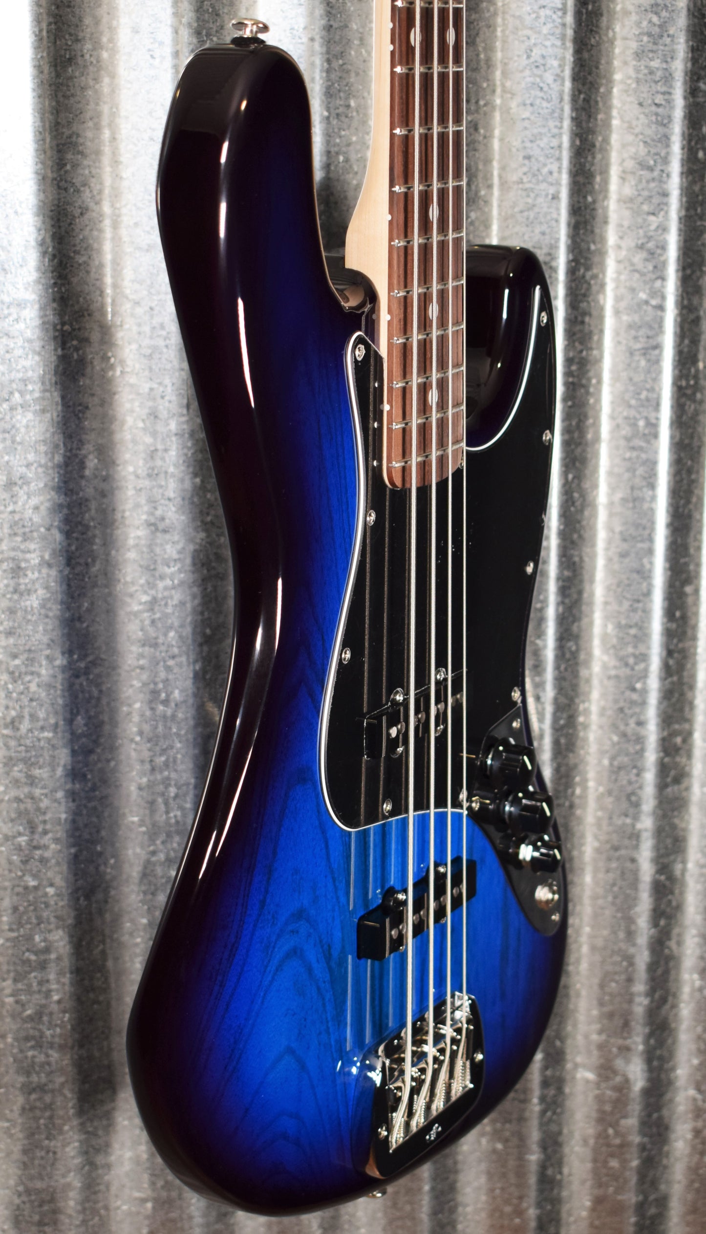 G&L USA JB 4 String Jazz Bass Blueburst & Case #0183