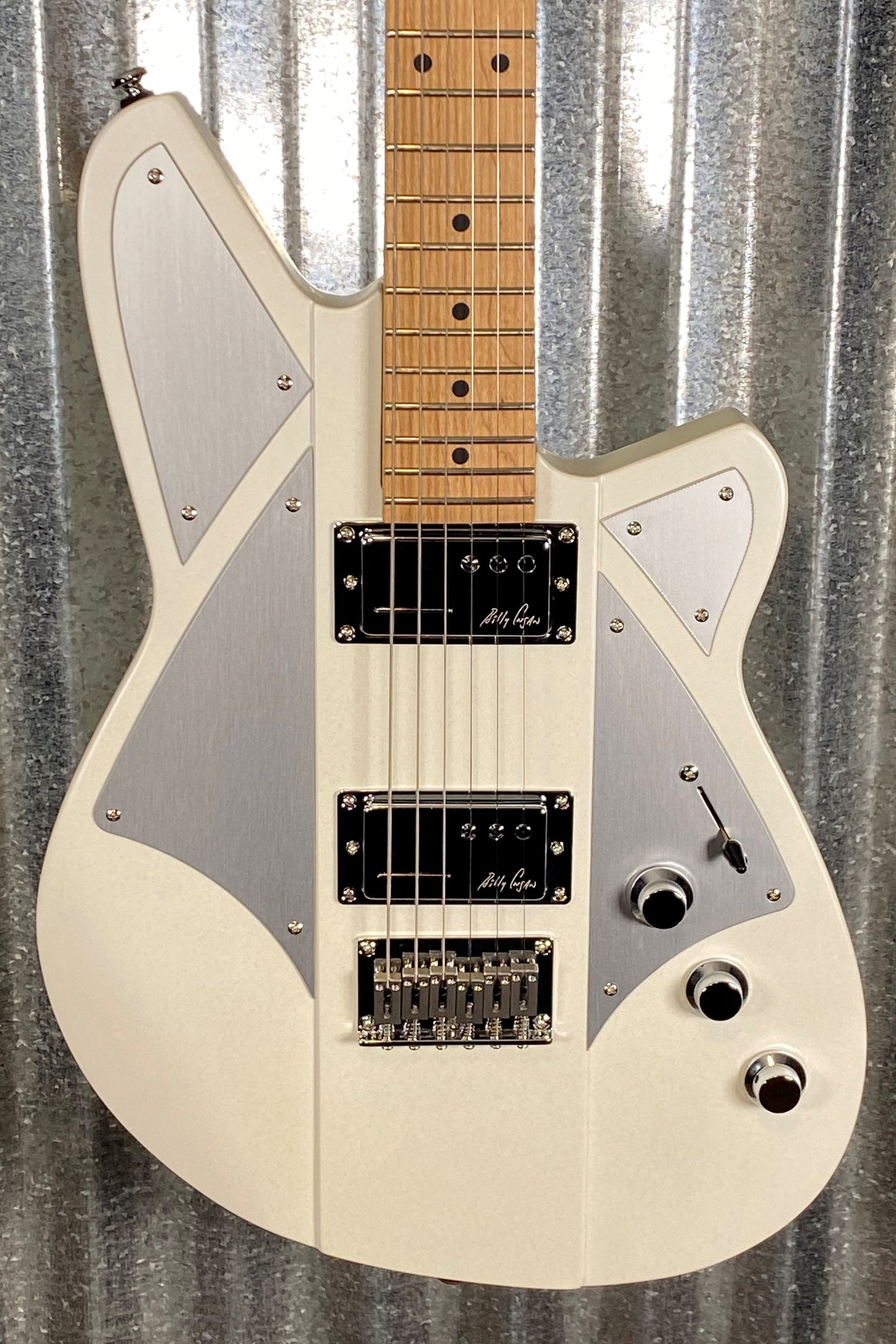 Reverend Billy Corgan Signature Pearl White Guitar #1946 B Stock