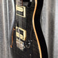 PRS Paul Reed Smith SE Custom 22 Semi-Hollow Gray Black Guitar & Bag #2725
