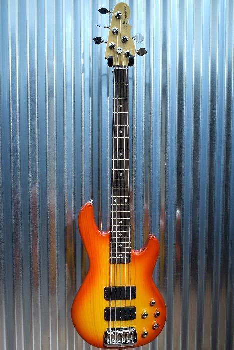 G&L Tribute M-2500 5 String Electric Bass Honeyburst M2500 #2109