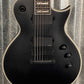 ESP LTD EC-407 Eclipse EMG 7 String Black Satin Guitar LEC407BLKS #3971 Used