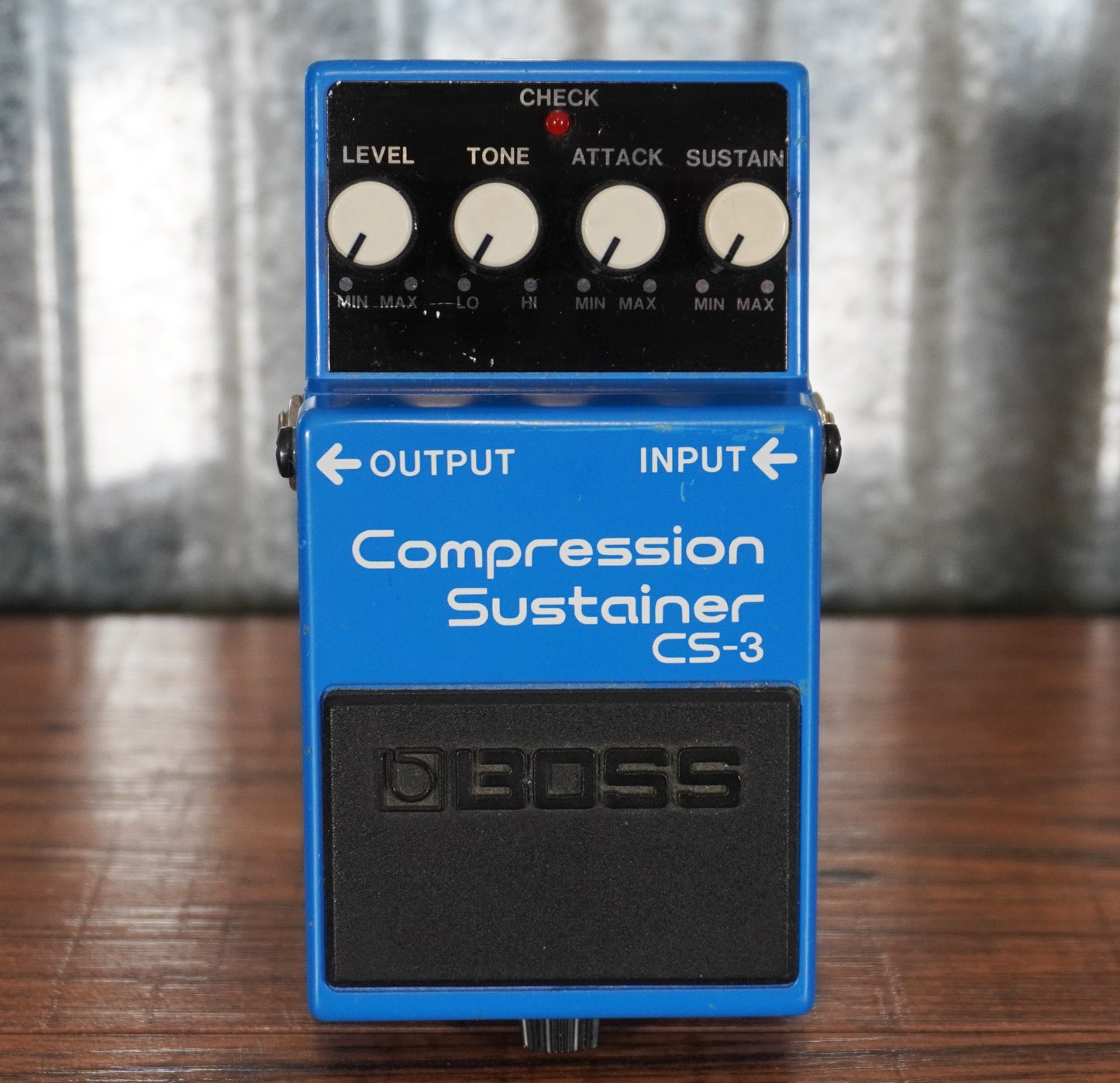 Boss CS-3 Compressor Sustainer Guitar & Bass Effect Pedal Used