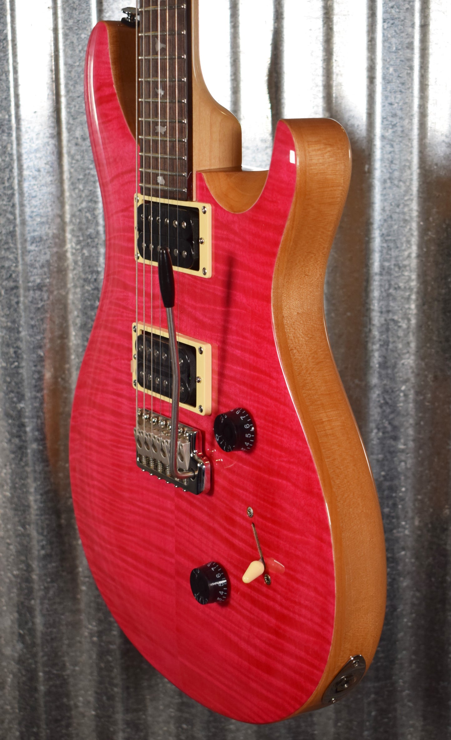 PRS Paul Reed Smith SE Custom 24 Bonnie Pink Guitar & Bag #6436
