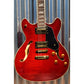 Washburn HB-35 Semi Hollow Guitar Wine Red & Hardshell Case HB35WRK  #1013