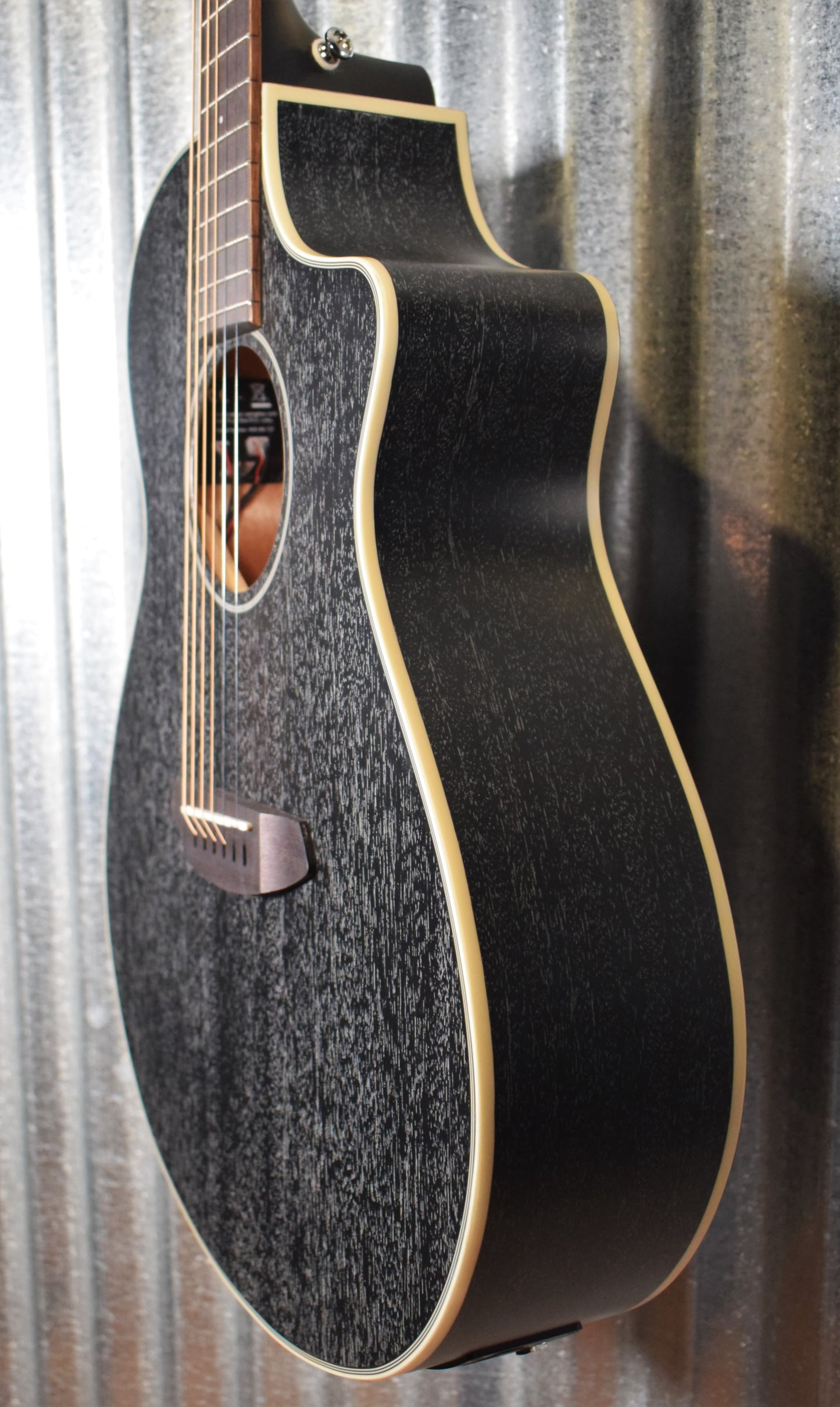 Breedlove Discovery Concert Satin Night Sky CE Mahogany Acoustic Electric Guitar #4393 Blemished