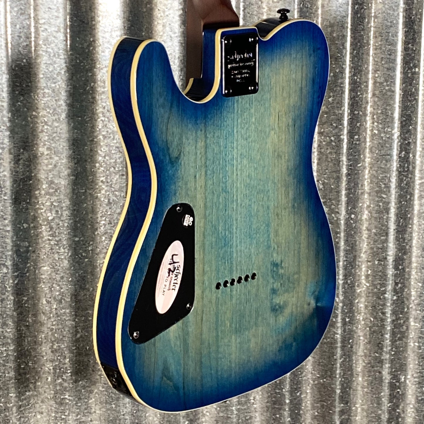 Schecter PT Pro HH Trans Blue Burst Guitar #0187