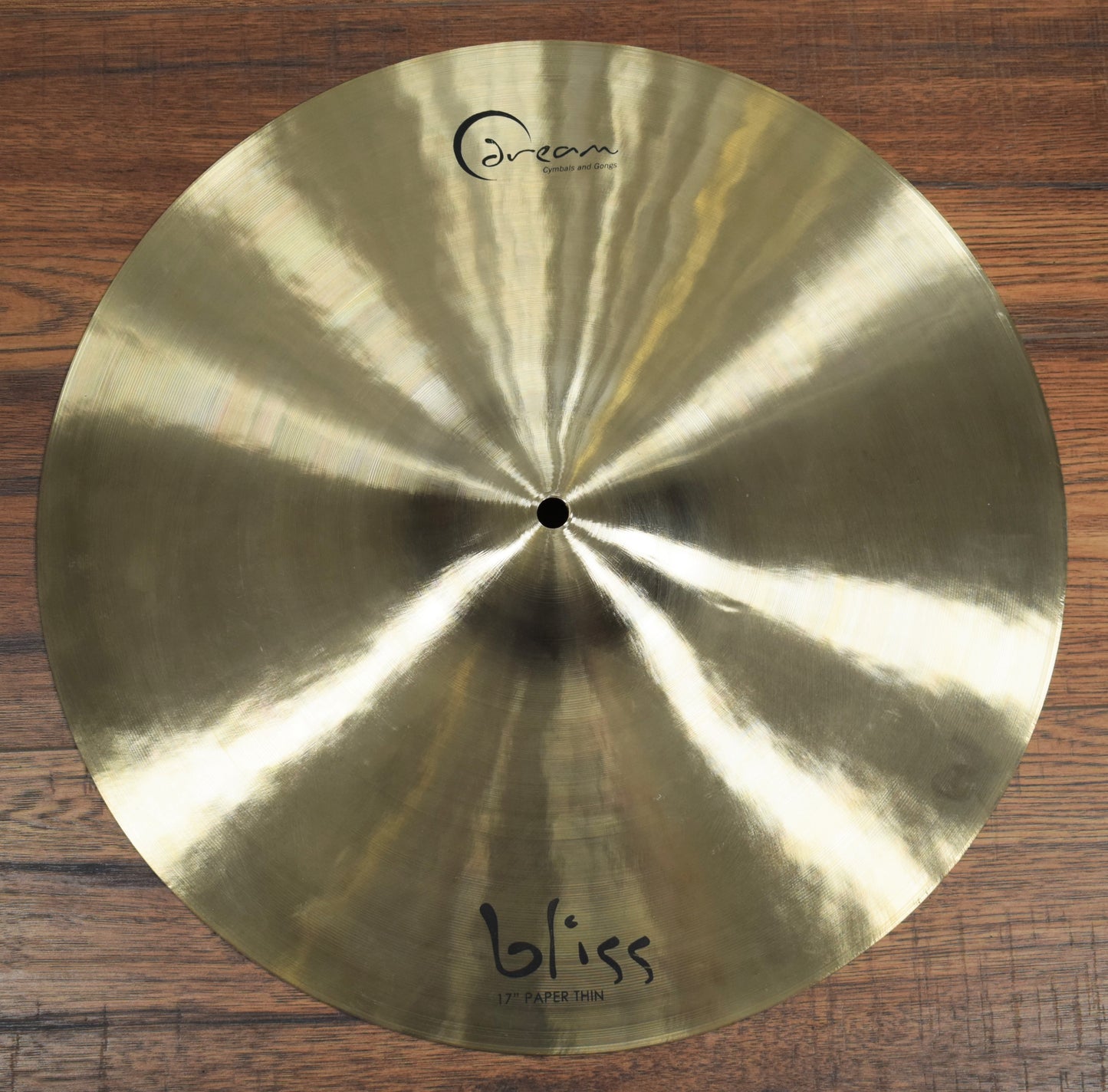 Dream Cymbals BPT17 Bliss Hand Forged & Hammered 17" Paper Thin Crash Demo
