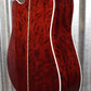Takamine JJ325SRC-12 String John Jorgenson Gloss Red Acoustic Electric Guitar & Case #0218