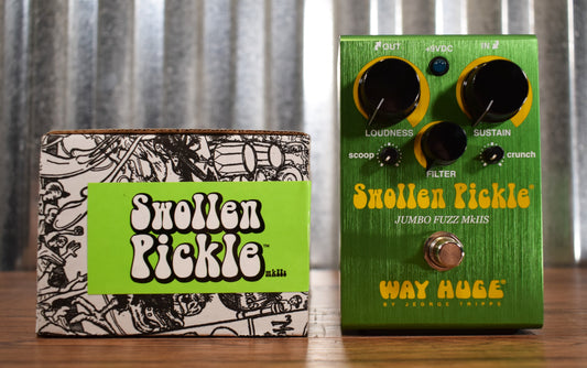 Dunlop Way Huge Electronics WHE401S Swollen Pickle Jumbo Fuzz MKIIS Guitar Effect Pedal