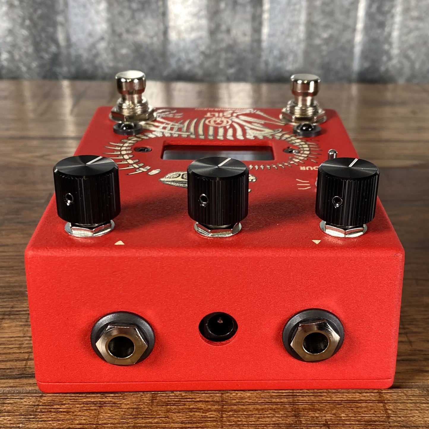 Walrus Audio SILT Harmonic Tube Fuzz Guitar Effect Pedal Red