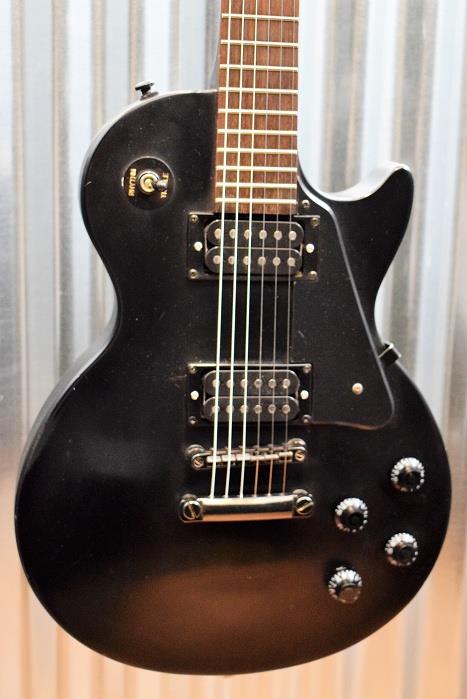 Epiphone Les Paul Gothic Studio Pitch Black Players Guitar