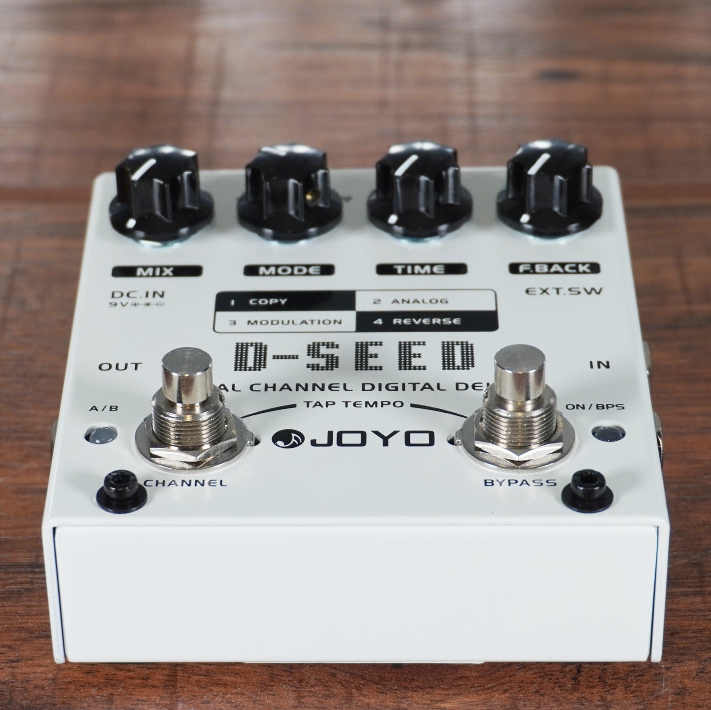 JOYO D-SEED Dual Channel Digital Delay Guitar Effect Pedal