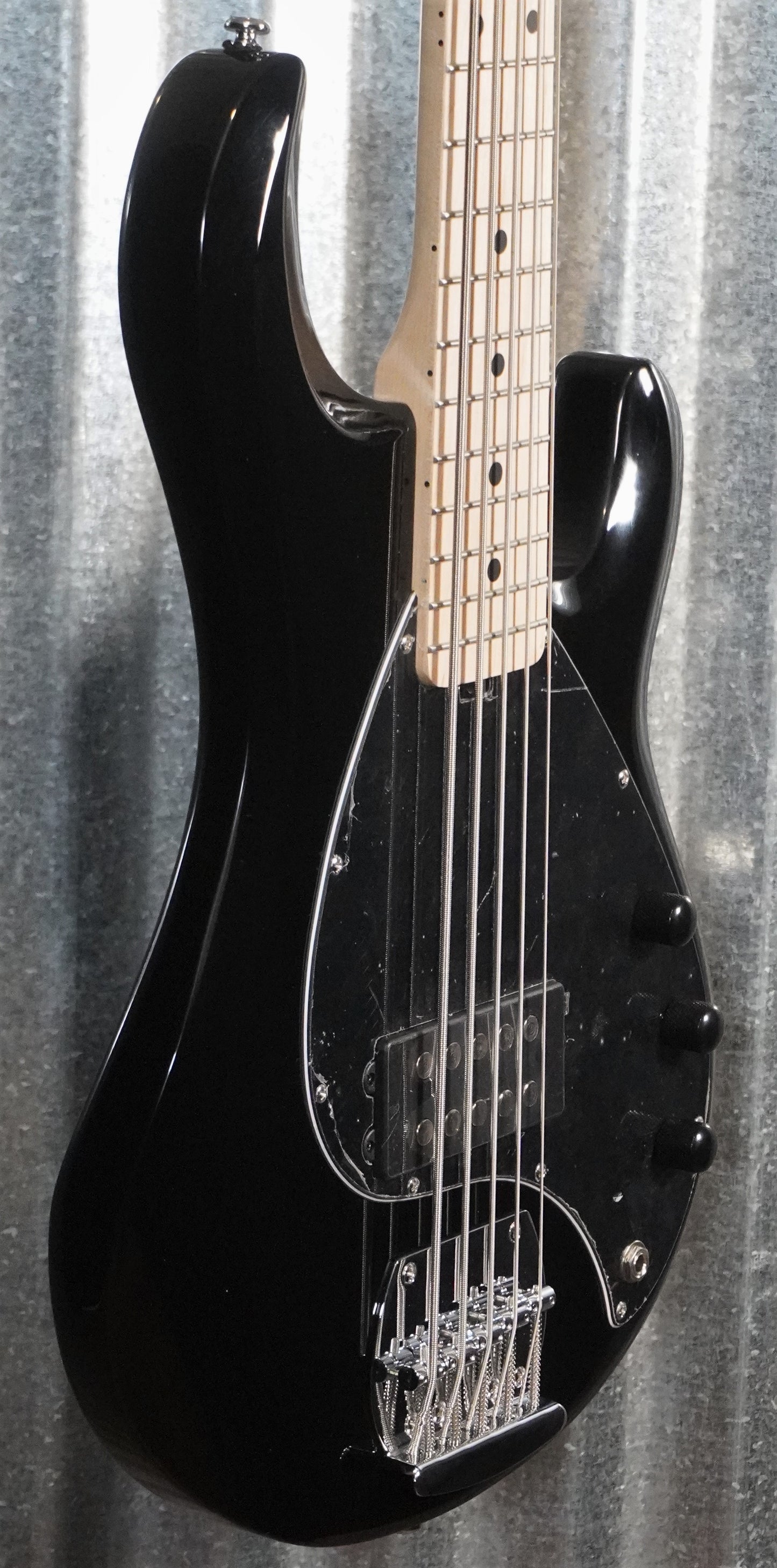 Sterling by Music Man Stingray 5 String Bass Black RAY5-BK-M1 #2809