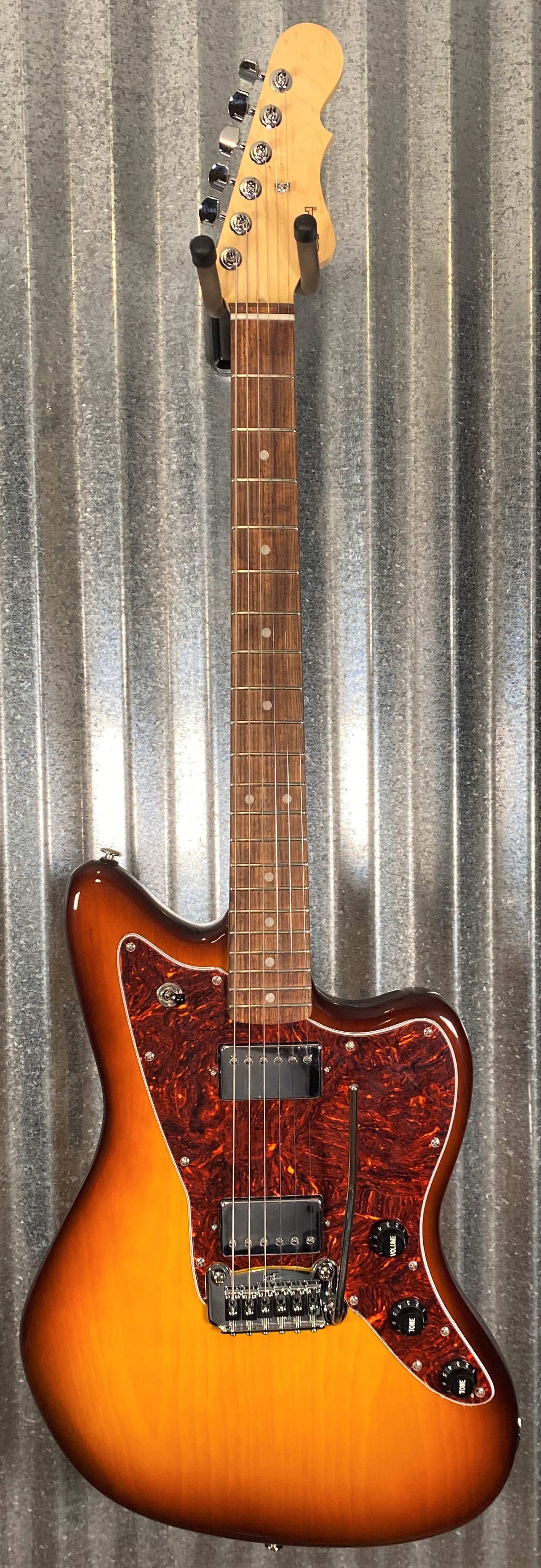 G&L USA Fullerton Deluxe Doheny HH Old School Tobacco Sunburst Guitar & Case #4250