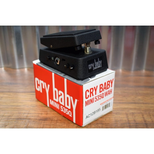 Dunlop Cry Baby Mini 535Q Wah CBM535Q Guitar Effect Pedal B Stock