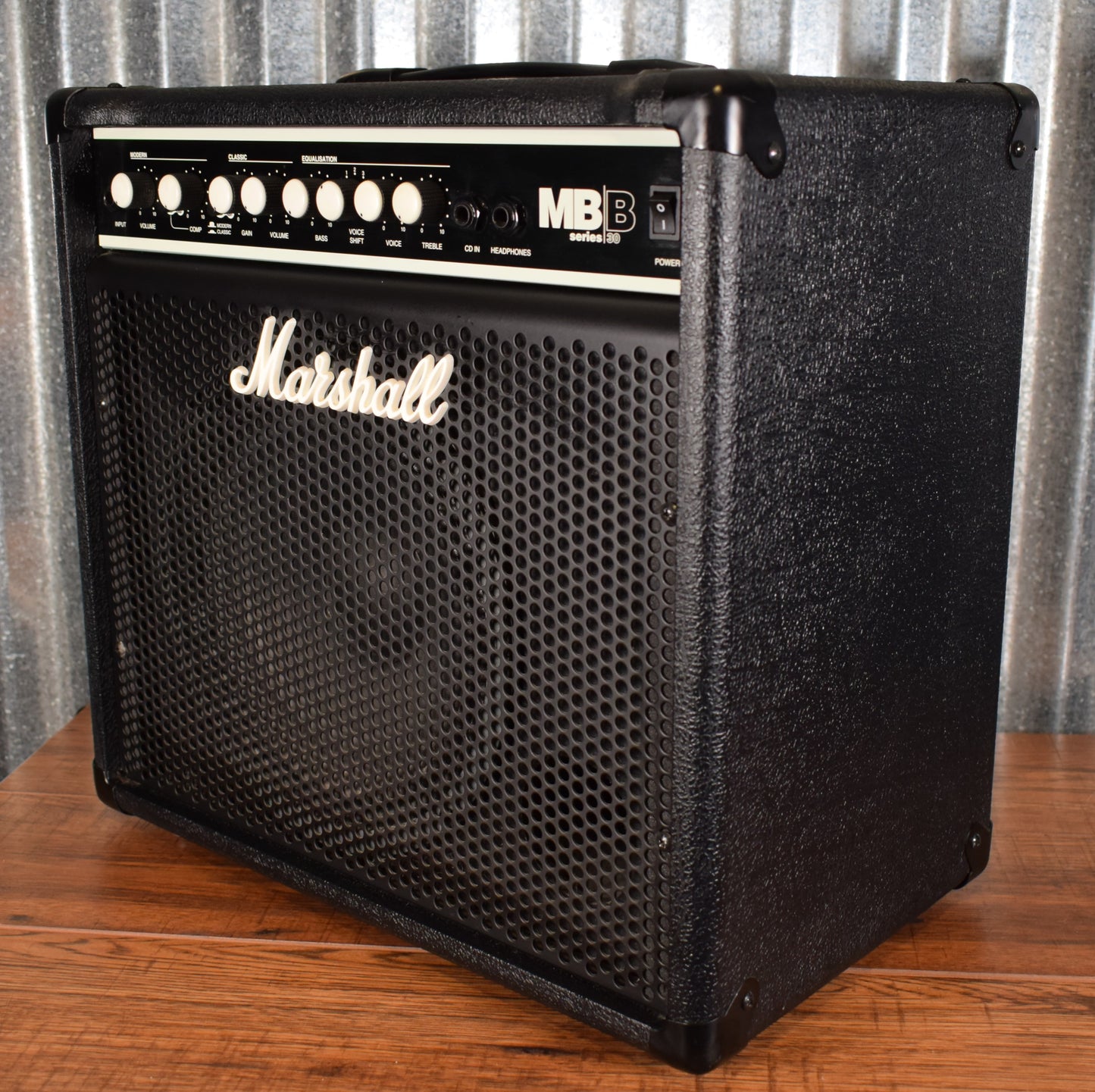 Marshall MB30 B Series 30 Watt 1x10" Two Channel Bass Combo Amplifier Used