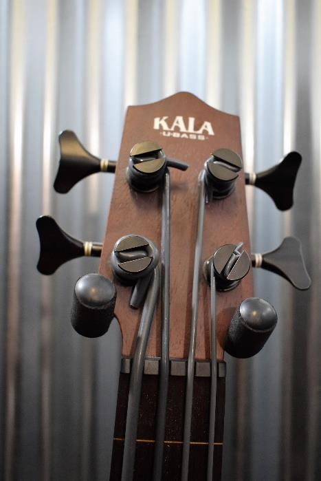 Kala RUMBLER U-Bass UBASS-RMBL-FL Fretless Acoustic Ukulele Bass Guitar Used