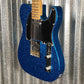 Fender J Mascis Telecaster Bottle Rocket Blue Flake Guitar & Bag #0050 Used