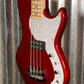 G&L Guitars Tribute Fallout Bass Short Scale 4 String Candy Apple Red #2150
