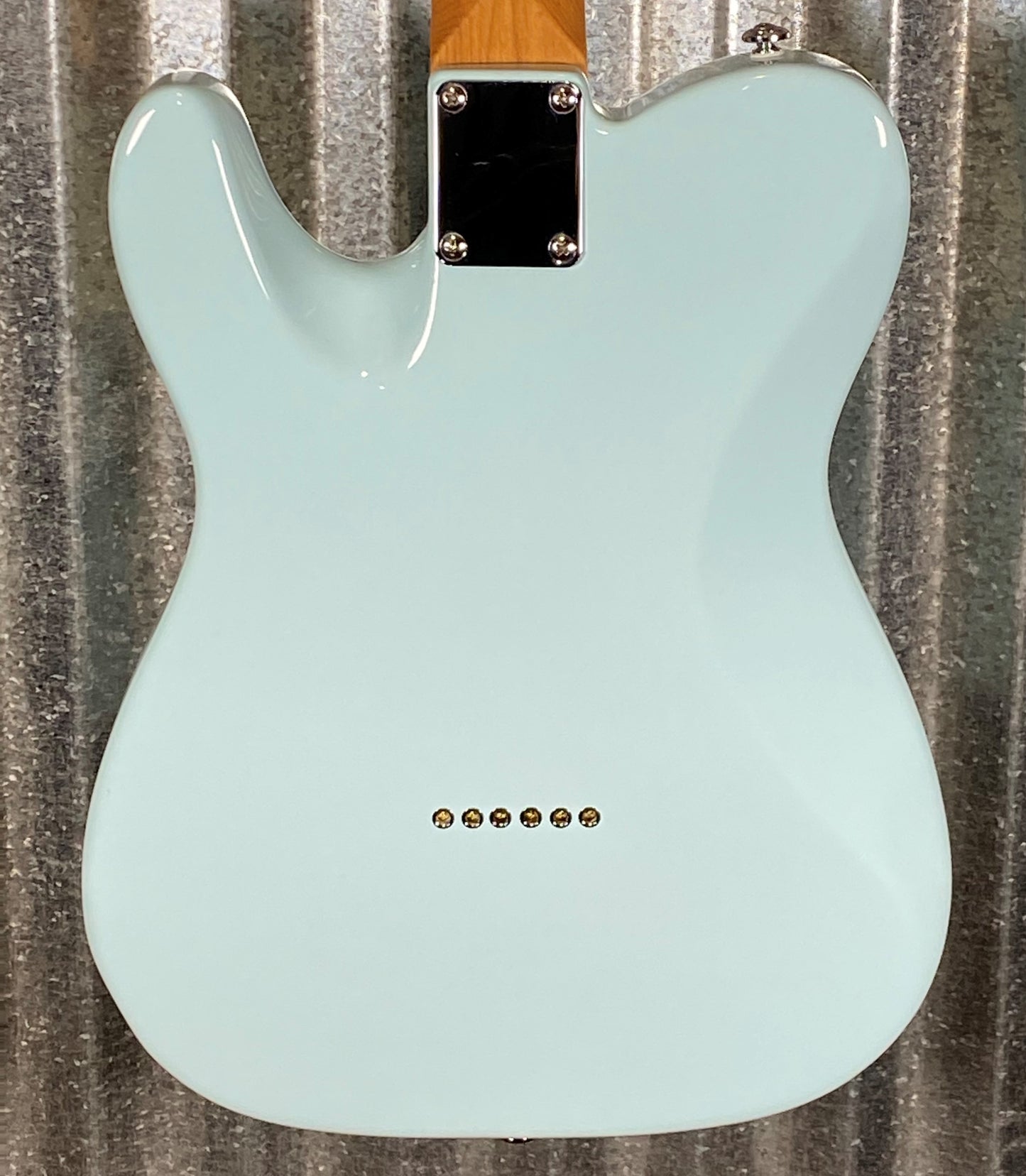 Musi Virgo Classic Telecaster Baby Blue Guitar #0572 Used