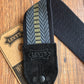 Levy's MC8VIN-001 2" Adjustable Woven Cotton Guitar & Bass Strap Blue