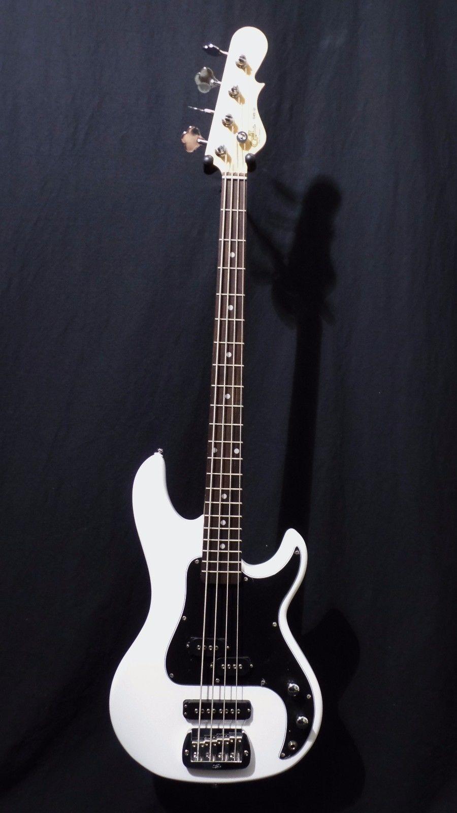 G&L Tribute SB2 Electric Bass in Gloss White  #1005