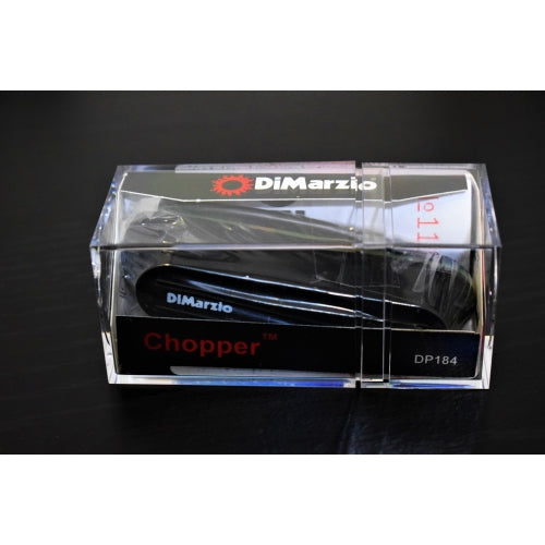 Dimarzio DP184 The Chopper Strat Hum Cancelling Guitar Pickup Black DP184BK