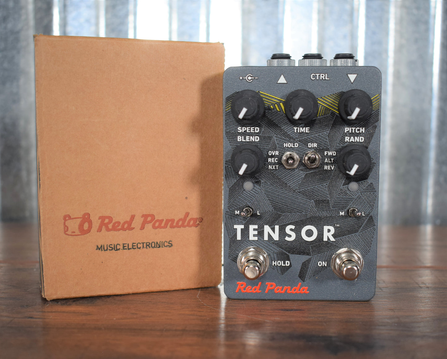 Red Panda Tensor Reverse Tape Guitar Effect Pedal