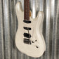 Musi Capricorn Fusion HSS Superstrat Pearl White Guitar #0191 Used