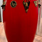 LP Latin Percussion Matador 11" Wood Quinto Blaze Red Gold Tone M750S-RW Demo