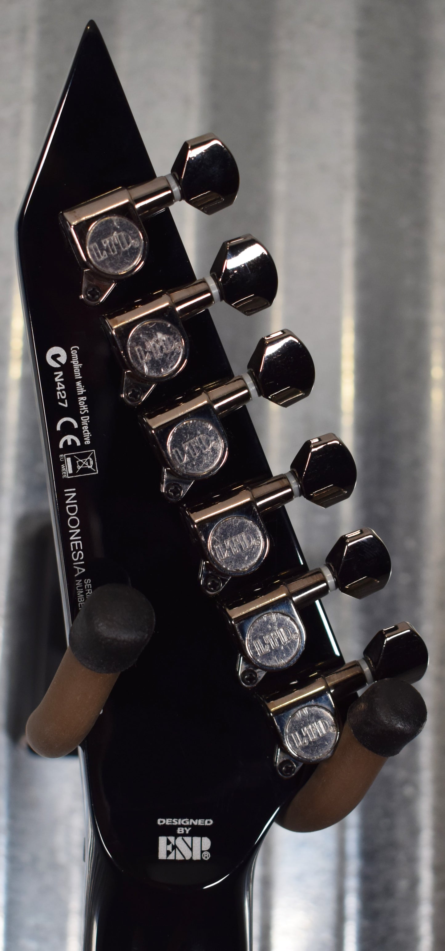 ESP LTD MAX-20 Max Cavalera Black White Bevel Guitar LMAX200RPRBW #1032