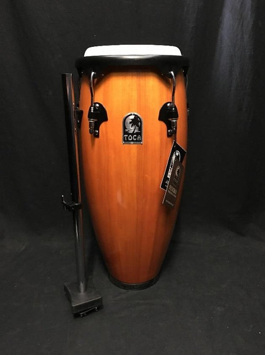 Toca Synergy 2300AMB 10" Amber Conga & Mount *