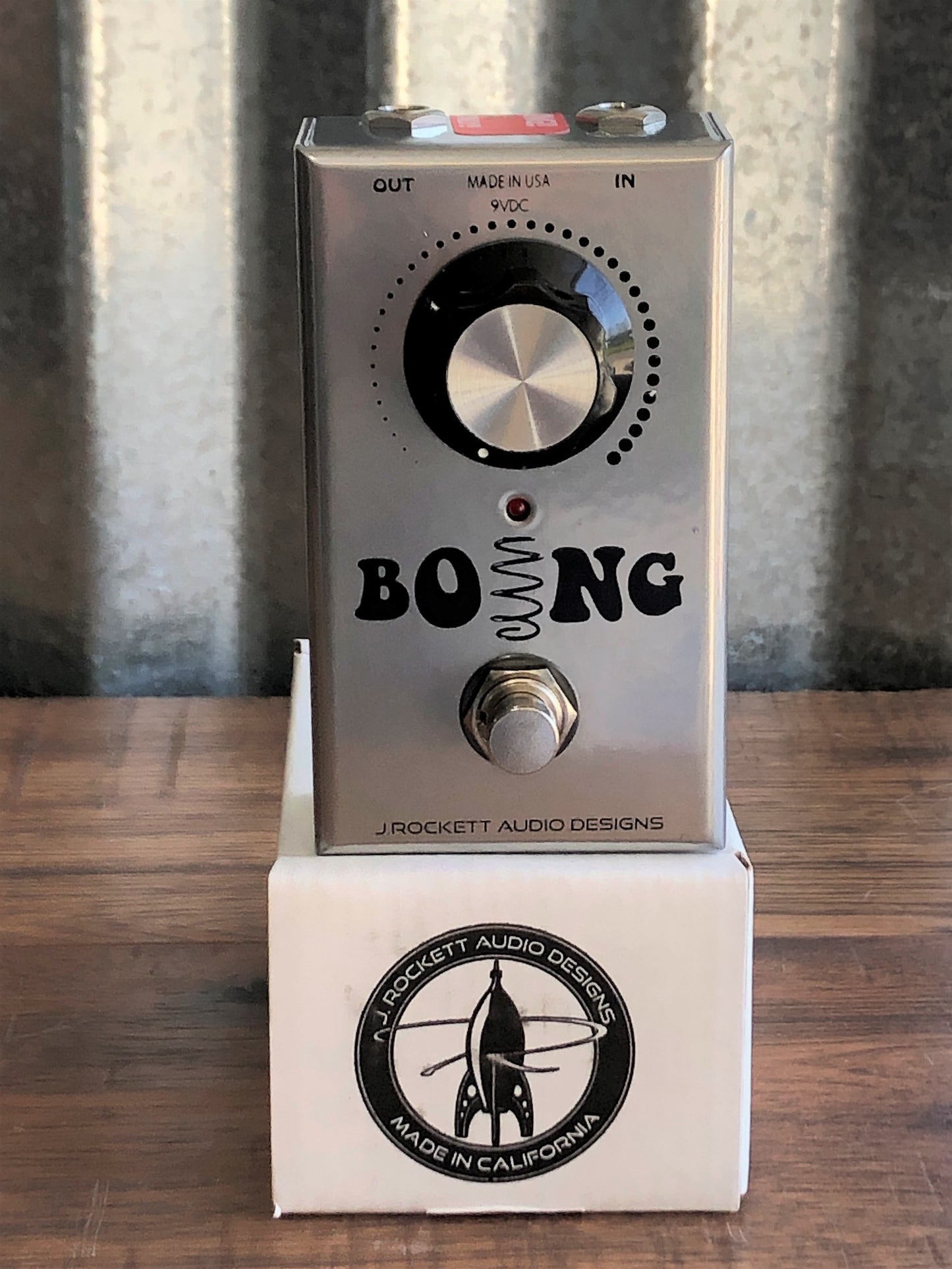 boing reverb pedal J. Rockett Audio Designs Boing Spring Reverb Guitar Effect Pedal