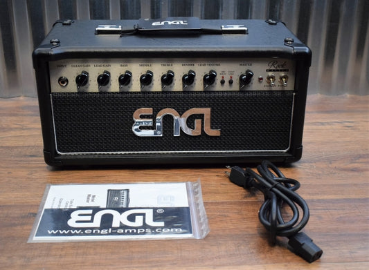 ENGL RockMaster E307 20 Watt All Tube Reverb & Power Soak Guitar Amplifier Head Rock Master